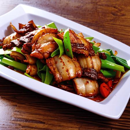 ChineseFood-Huiguorou,川菜回锅肉- huiguorou v1.0 | Stable Diffusion LoRA |  Civitai